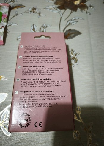 Tchibo marka Manikür Pedikür Aleti Işıklı - Görsel 3