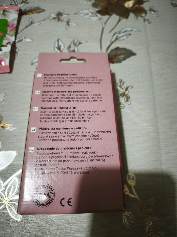 Tchibo marka Manikür Pedikür Aleti Işıklı - Görsel 3