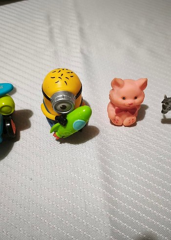 Renkli Minik Oyuncak Figürler Seti 4 Adet. - Görsel 6