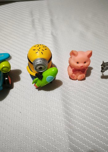Renkli Minik Oyuncak Figürler Seti 4 Adet. - Görsel 5