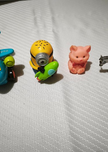 Renkli Minik Oyuncak Figürler Seti 4 Adet. - Görsel 3