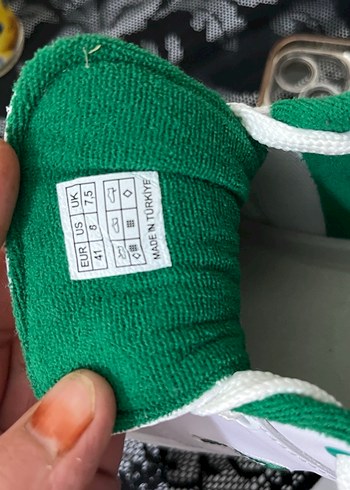 Orijinal Lacoste Beyaz Bağcıklı  Spor Ayakkabısı - Görsel 6