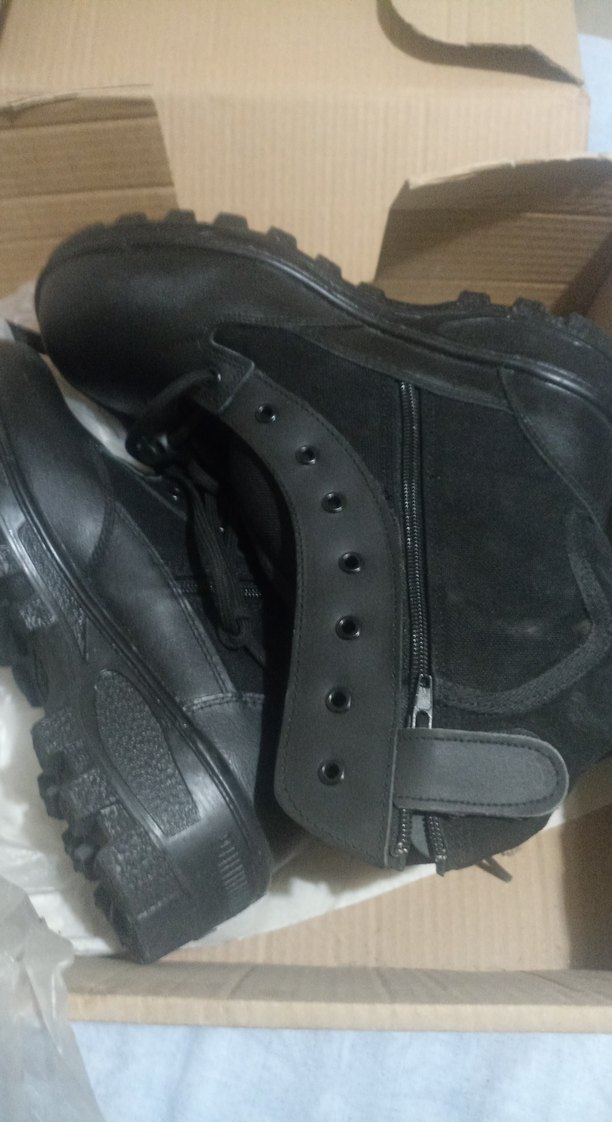 Siyah Tokalı Biker Erkek Bot - Görsel 2