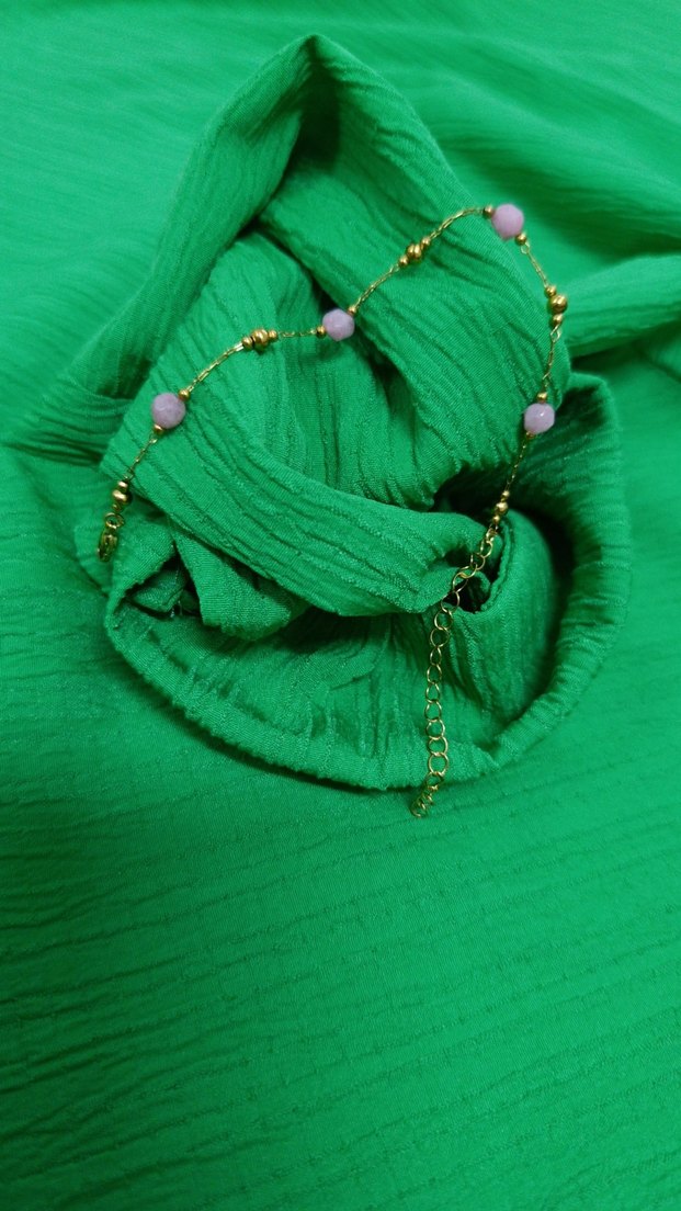 Pembe bocuklu bileklik - Görsel 3