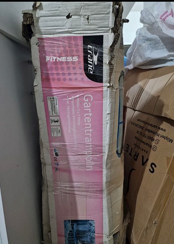 Trambolin 3x3 metre sıfır kutulu - Görsel 4