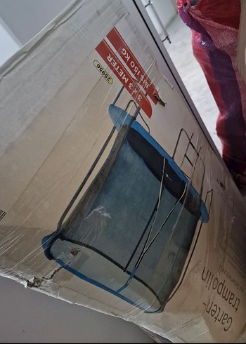 Trambolin 3x3 metre sıfır kutulu - Görsel 3