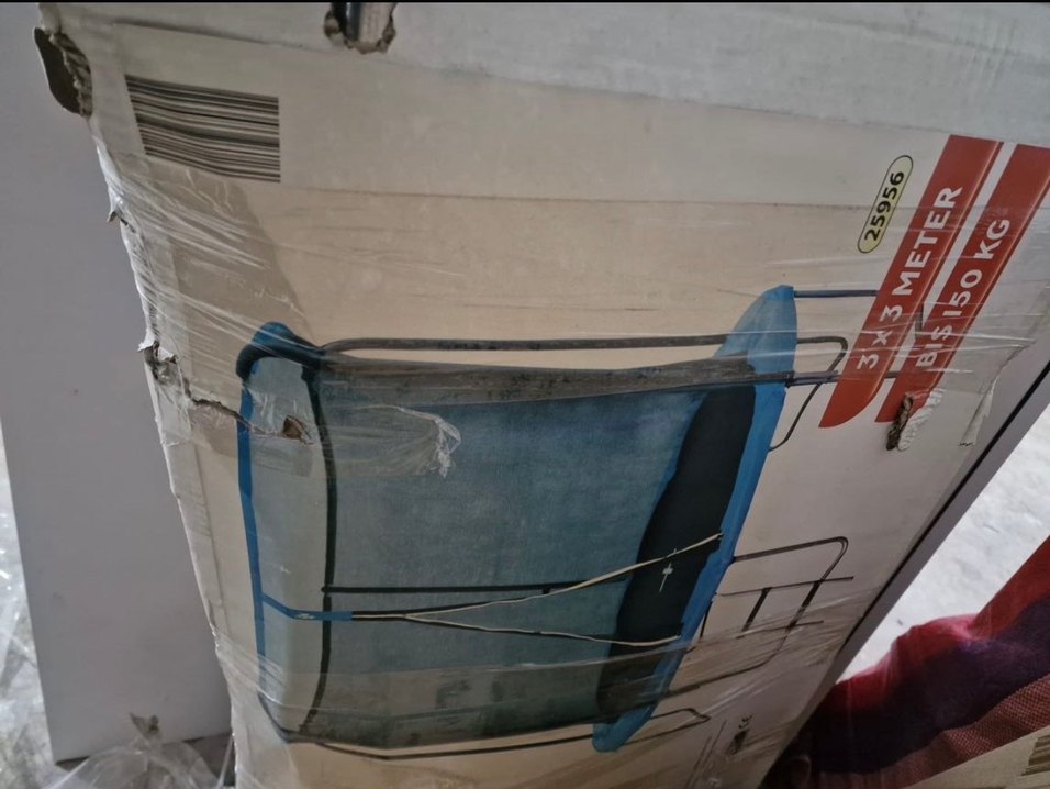 Trambolin 3x3 metre sıfır kutulu - Görsel 5