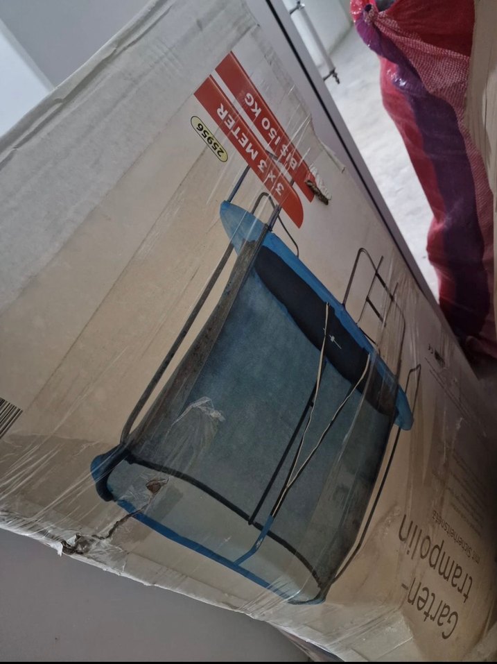 Trambolin 3x3 metre sıfır kutulu - Görsel 3