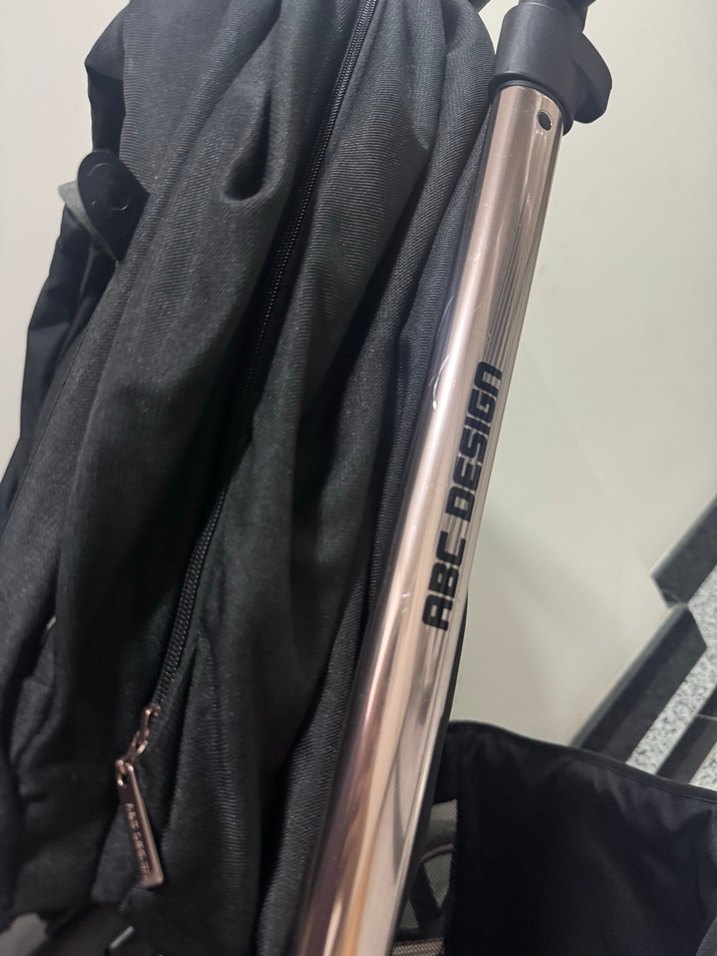 ABC Desin 4in1 Siyah Bebek Arabası - Görsel 5