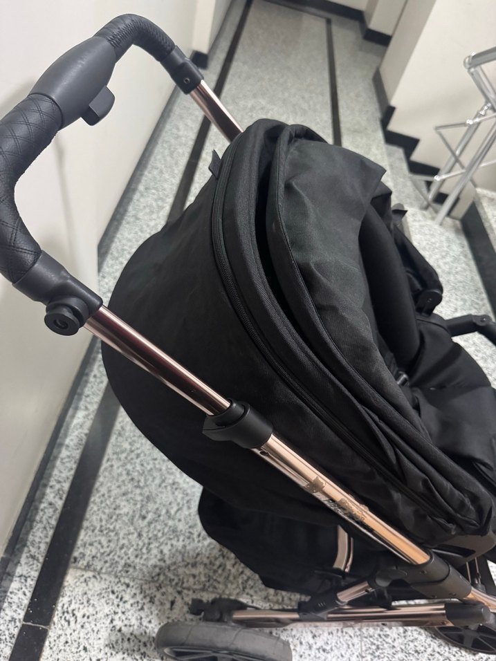 ABC Desin 4in1 Siyah Bebek Arabası - Görsel 4