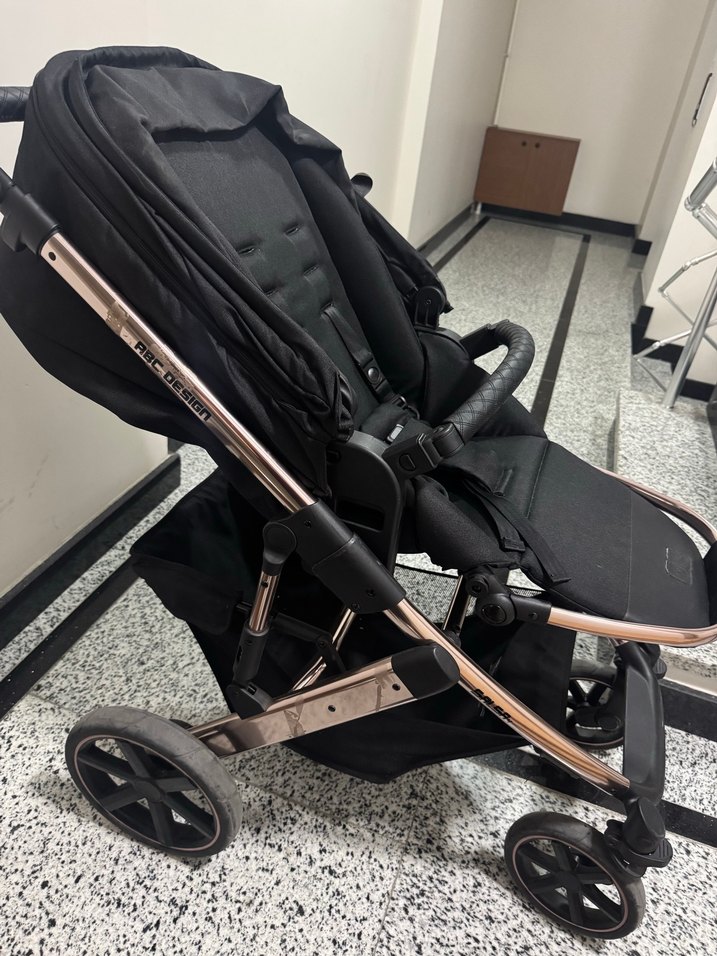 ABC Desin 4in1 Siyah Bebek Arabası - Görsel 2