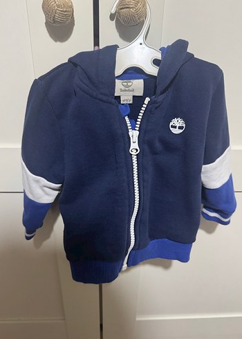 Timberland orjinal Kapüşonlu Fermuarlı Erkek Çocuk Sweatshirt - Görsel 3