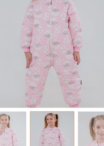 Pembe Kız Uyku Tulumu 2.5 Tog - Görsel 3