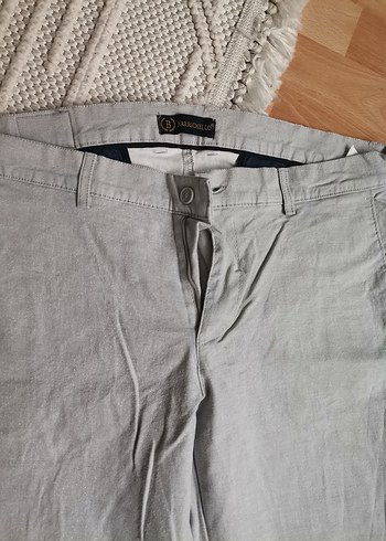 Gri Regular Fit Denim Erkek Pantolon 50 beden - Görsel 4