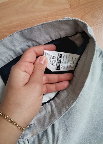 Gri Regular Fit Denim Erkek Pantolon 50 beden - Görsel 3