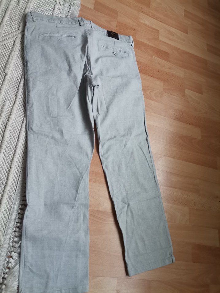 Gri Regular Fit Denim Erkek Pantolon 50 beden - Görsel 2