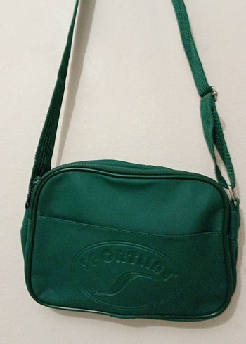 Kadın Yeşil Fermuarlı Omuz Çantası - Görsel 2