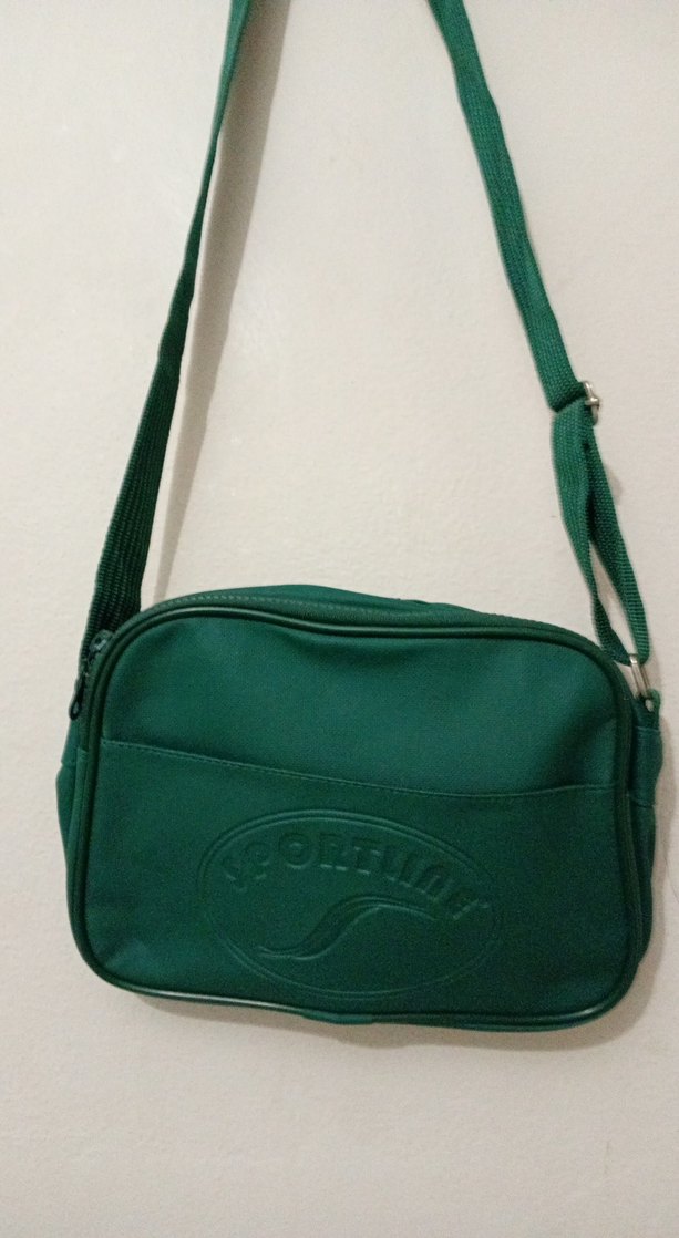 Kadın Yeşil Fermuarlı Omuz Çantası - Görsel 2