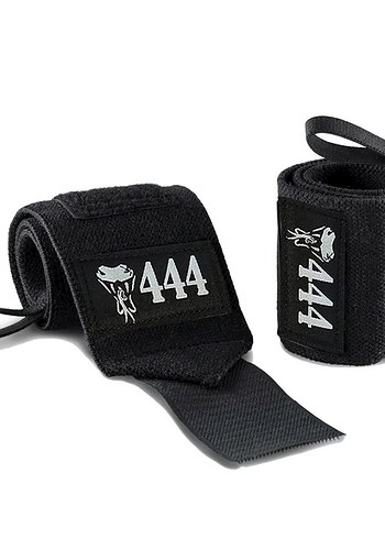 Siyah 444 Baskılı Yoga Bilekliği - Görsel 3