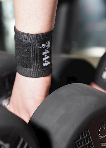 Siyah 444 Baskılı Yoga Bilekliği - Görsel 6