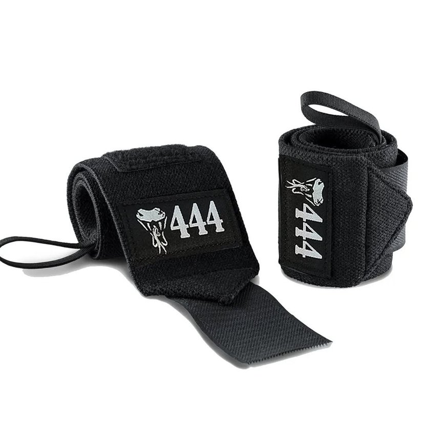 Siyah 444 Baskılı Yoga Bilekliği - Görsel 3