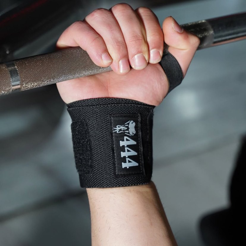 Siyah 444 Baskılı Yoga Bilekliği - Görsel 4