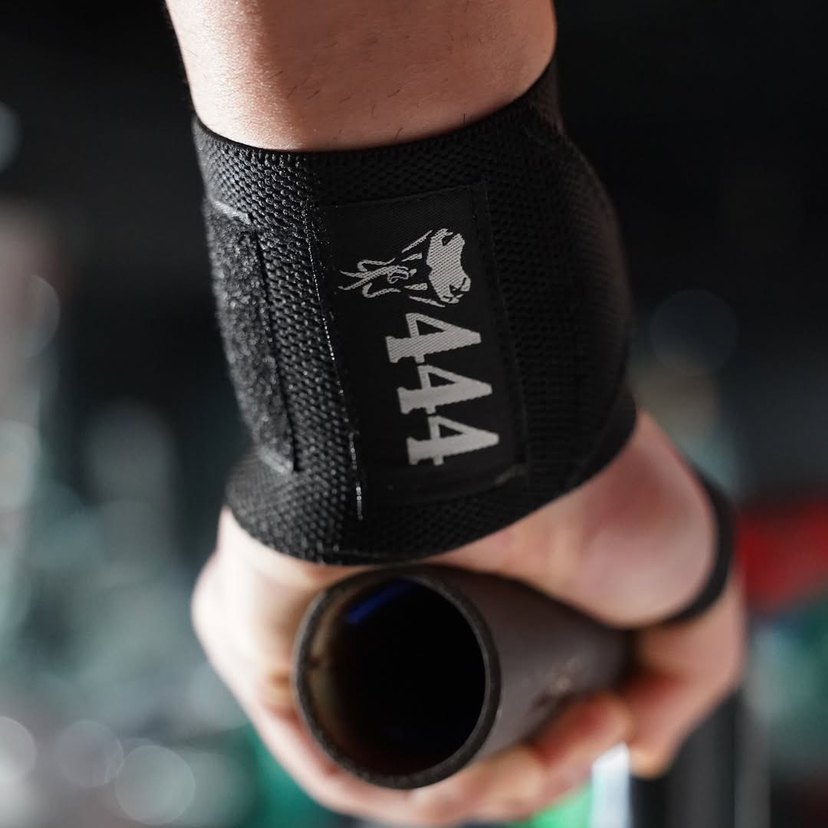 Siyah 444 Baskılı Yoga Bilekliği - Görsel 5