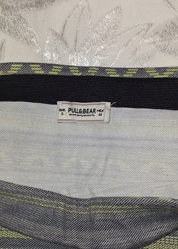 Bohem Nakışlı Örme Mini Etek - Görsel 3