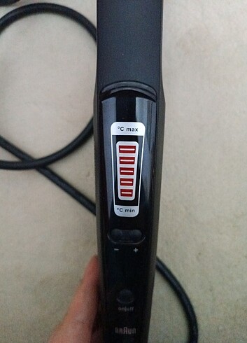 Braun saç düzleştiricisi orjinal  - Görsel 5