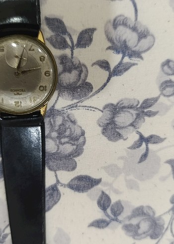 Klasik Altın Tonlu Vintage Erkek Saati - Görsel 2