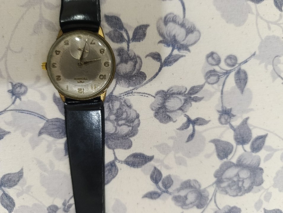 Klasik Altın Tonlu Vintage Erkek Saati - Görsel 2