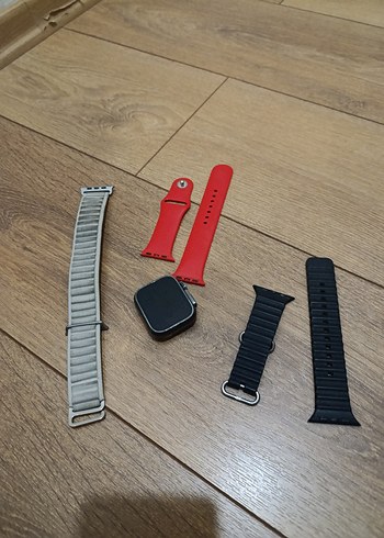 Gri Çok Renkli Akıllı Saat ve Kayış Seti şarjıyla beraberdir - Görsel 5