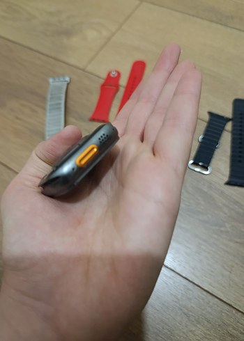 Gri Çok Renkli Akıllı Saat ve Kayış Seti şarjıyla beraberdir - Görsel 3