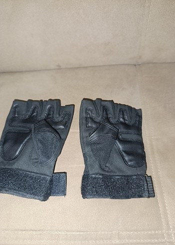 Siyah Biker Erkek Eldiveni motor scooter ve bisiklet için uyar - Görsel 2