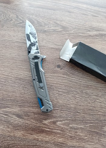 Gri Katlanabilir Cep Bıçağı - Görsel 8