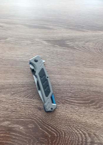 Gri Katlanabilir Cep Bıçağı - Görsel 5