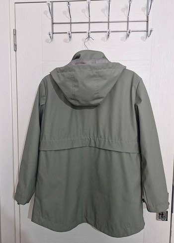 XSIDE YEŞİL DERİ YAĞMURLUK - Görsel 2