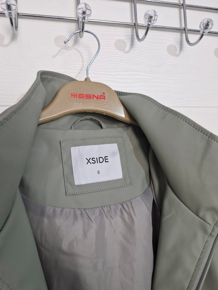 XSIDE YEŞİL DERİ YAĞMURLUK - Görsel 3