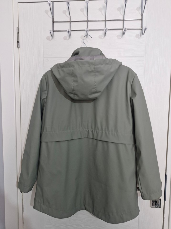 XSIDE YEŞİL DERİ YAĞMURLUK - Görsel 2