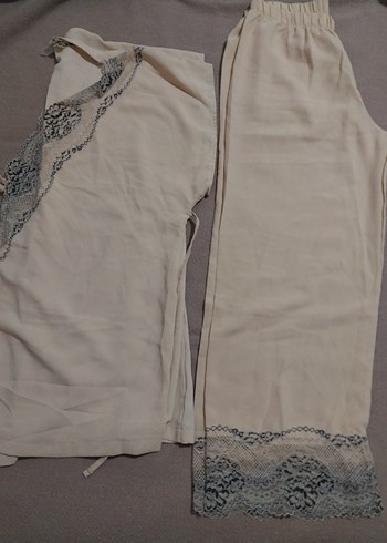 Dagi Dantel Detaylı Kadin Gecelik Takim - Görsel 3