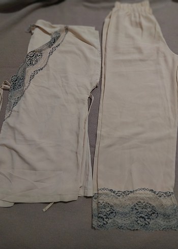 Dagi Dantel Detaylı Kadin Gecelik Takim - Görsel 2