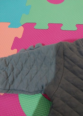 Yeşil Erkek Bebek Fermuarlı Tulum - Görsel 4