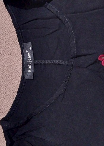 Etnik Nakışlı Siyah Uzun Bohem Elbise - Görsel 2