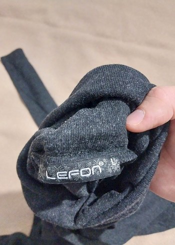 asimetrik kesim likrali uzun boğazlı tunik - Görsel 3