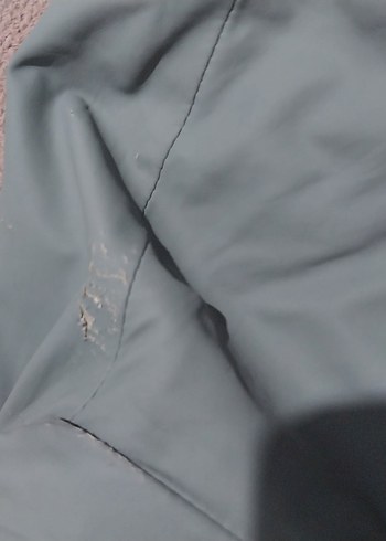 Yesil Kadın Mont Kapüşonlu Fermuarlı - Görsel 2