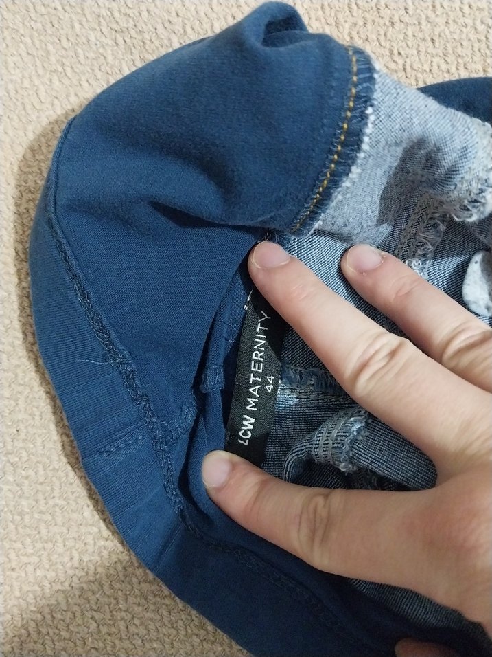 Hamile 44 beden kot pantolon - Görsel 2