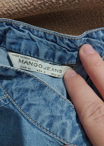 kadın kot tulum - Görsel 5