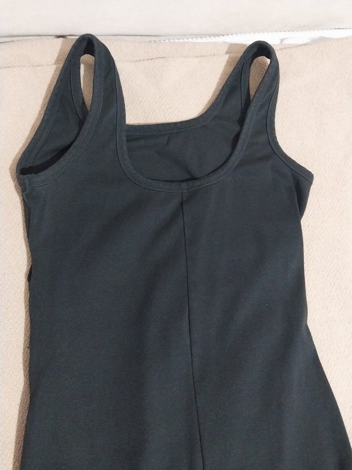 Siyah Hamile Midi Elbise - Görsel 4