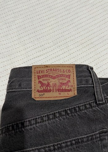 Levis Levi S 501 Gri Kadin Denim Jean