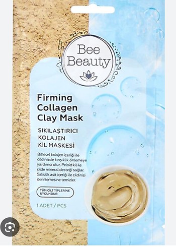 Bee Beauty Nar Özlü Kil Maskesi 10 adet fiyatıdır - Görsel 2